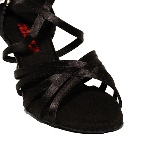 XTC1 - Παπούτσι γυναικείο λάτιν μαύρο - Totaldancewear