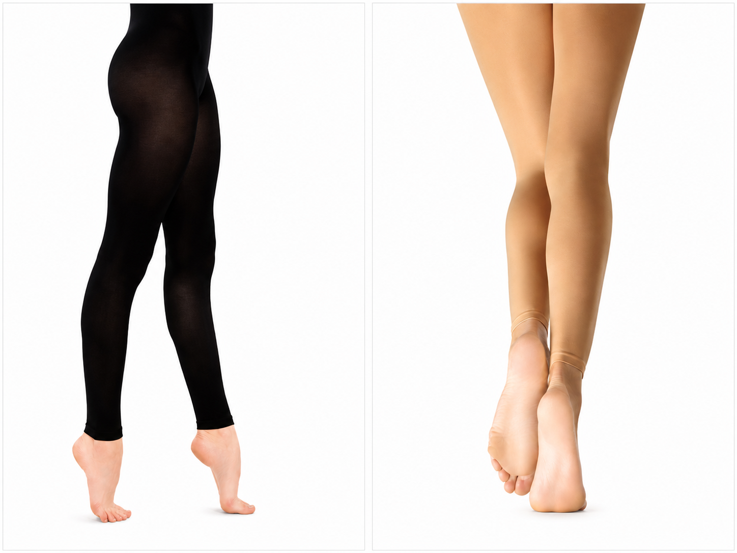 Footless tights