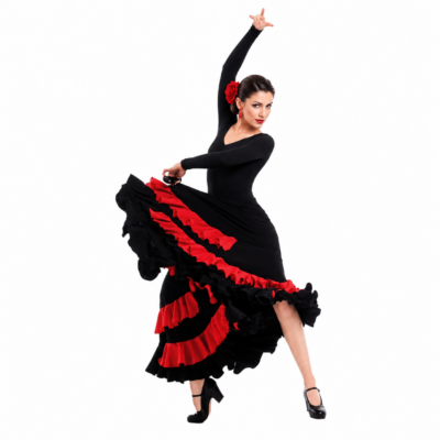 Φούστα φλαμένκο ελαστική/Flamenco skirt